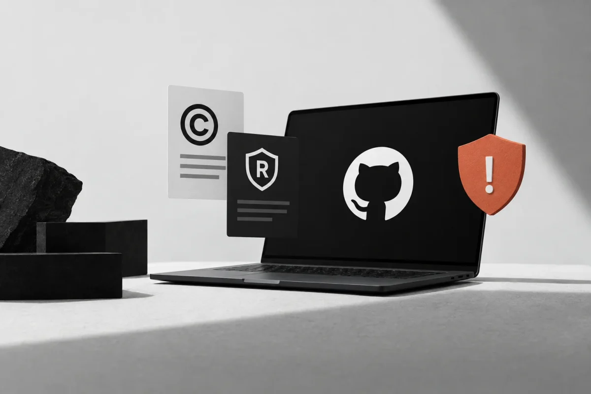 GitHub'da Marka ve Telif İhlali Nasıl Şikayet Edilir? konusunu anlatan editoryal görsel